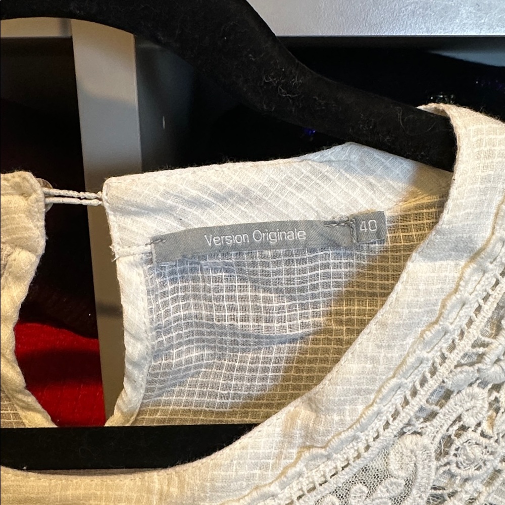 Version Originale 100% Cotton Lace/Embroidered Lo… - image 2